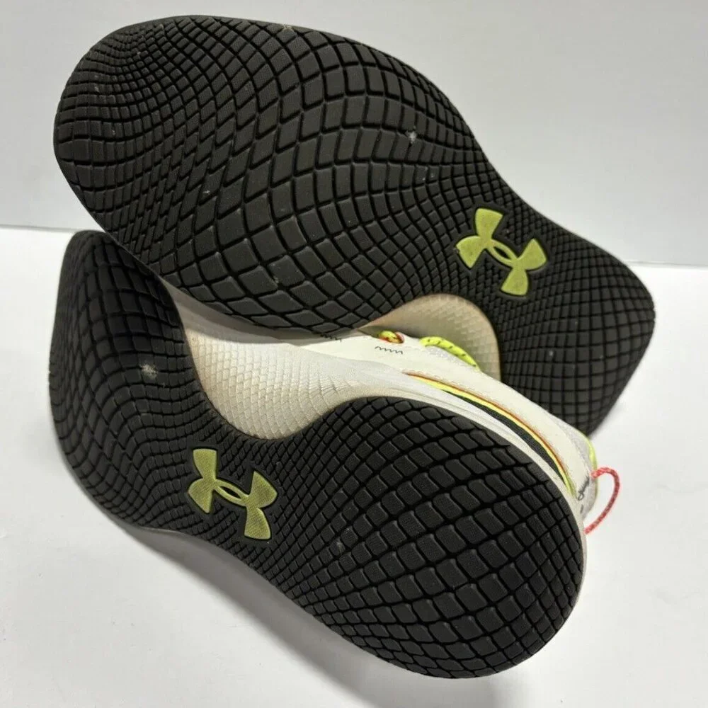 Under Armour Women’s Charged Breathe 2 White Training Shoes, Size 9.5 M